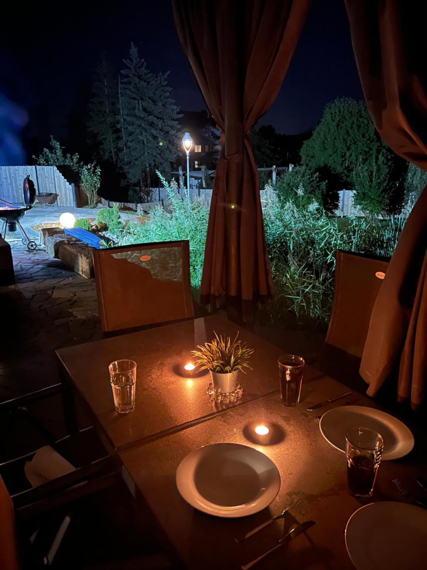 "Landhaus Thuner Heide" Mit Kamin, Whirlpool & Feuerstelle 布伦瑞克 外观 照片